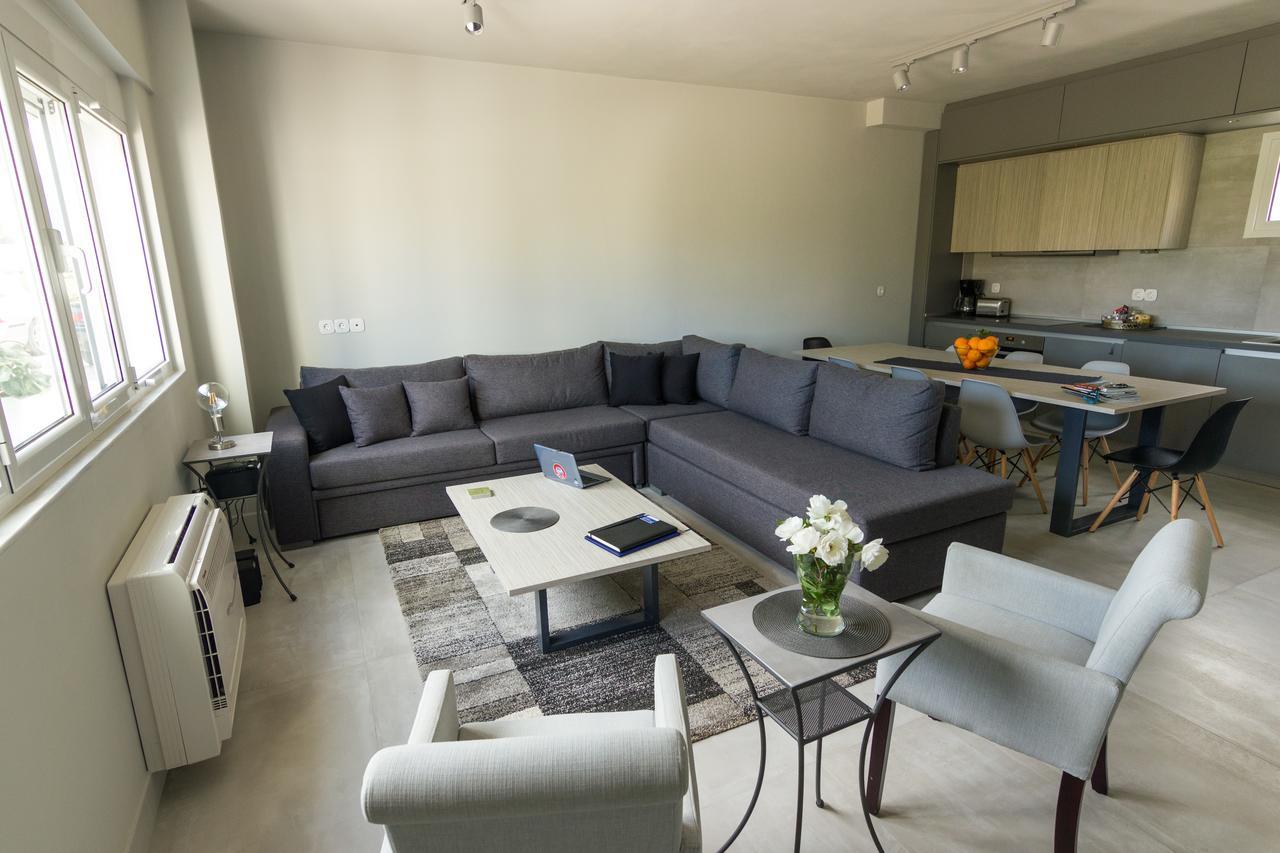 Amera - Troumpas Family Apartments Леонидион Экстерьер фото